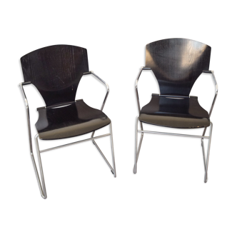 Pair of Modernist Reclining Chairs