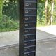 Industrial storage column cabinet Bisley in black metal