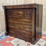Commode Victorienne XIXème en acajou