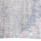 Abstract color handmade wool tapis, 214x117cm