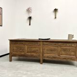 Comptoir ancien, table drapière des années 50