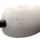 1980s Italian Desk Lamp – Sculptural Gooseneck Design with Dome Shade