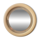 Lacquered Wood Backlit Mirror