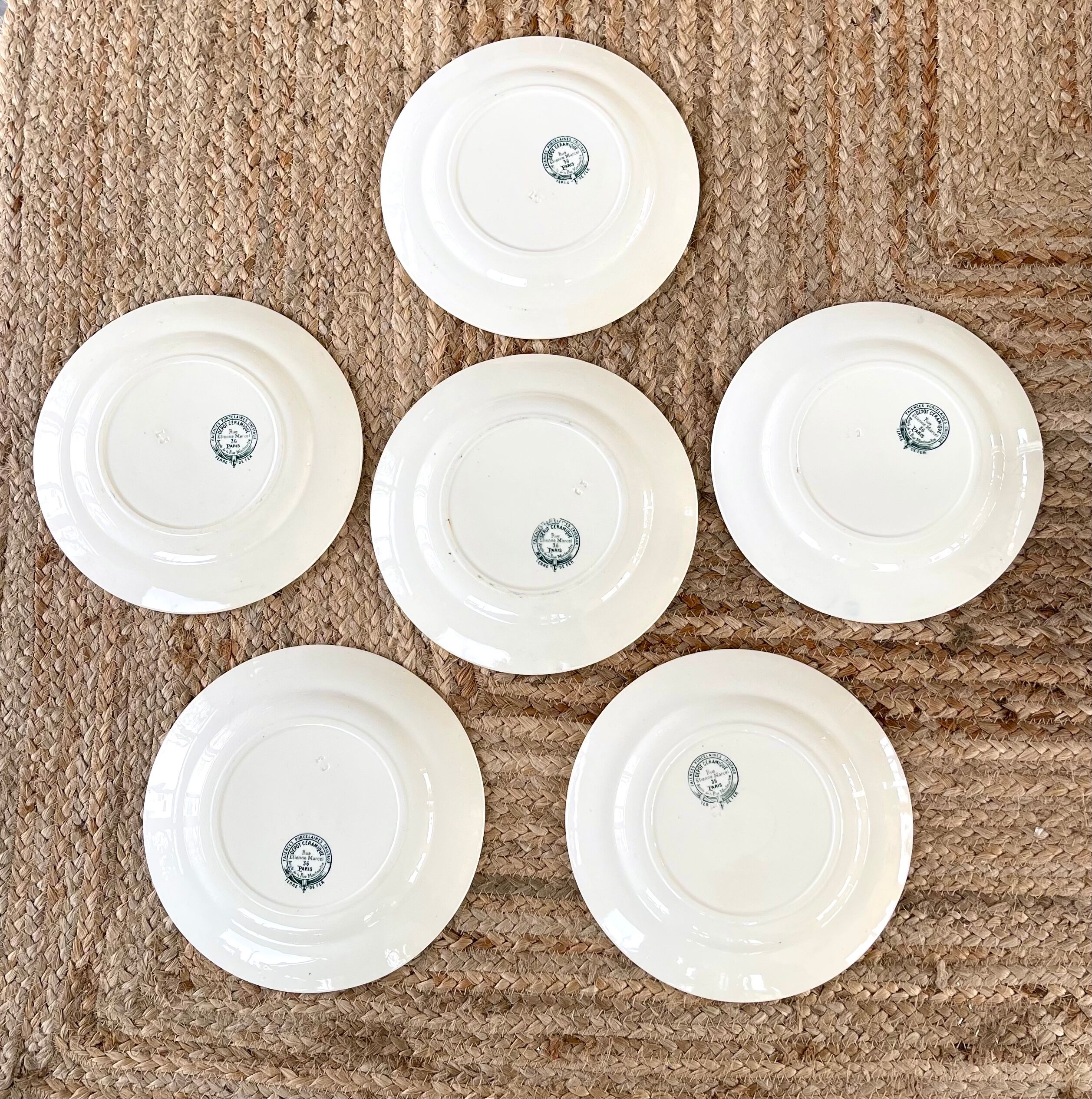 6 flat plates Iron Earth