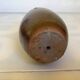 Brown stoneware bottle