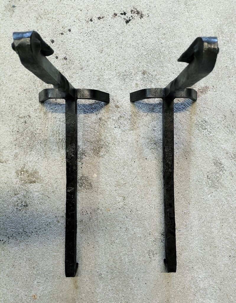 Pair of vintage andirons