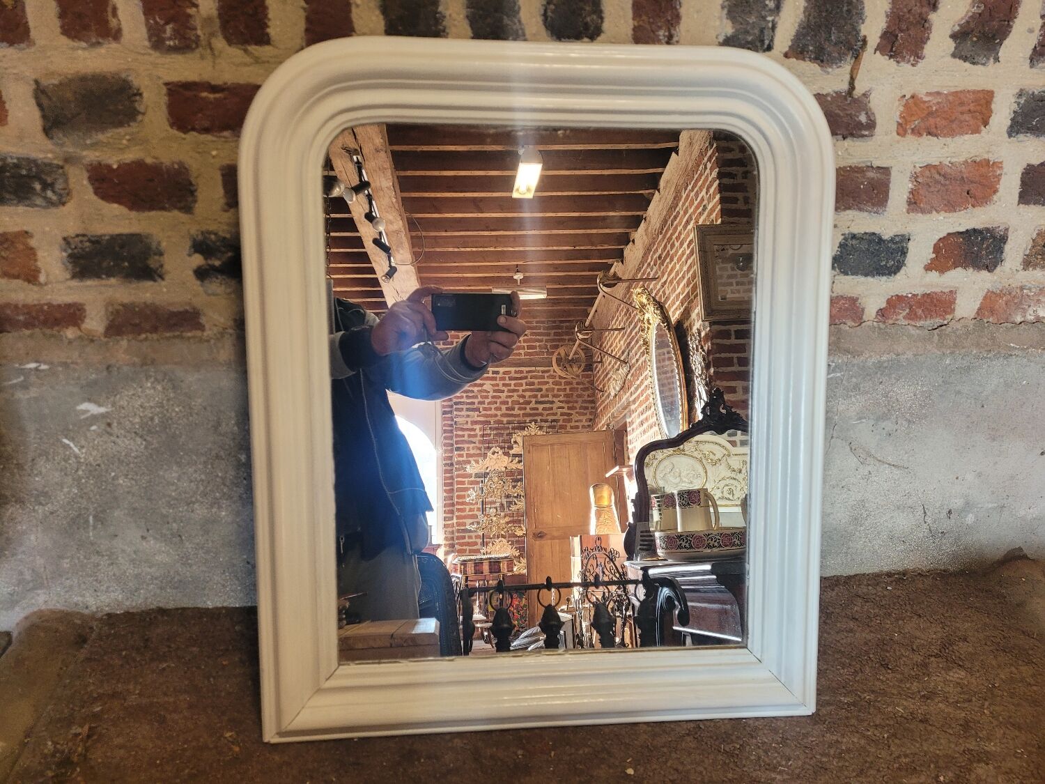 Miroir style Louis Philippe 69x58cms