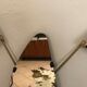 Mirror and wall coat rack  vintage 50s