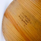 Rustic wooden candleholder by Jan Johnsson for Smålandsslöjd, Sweden, 1975