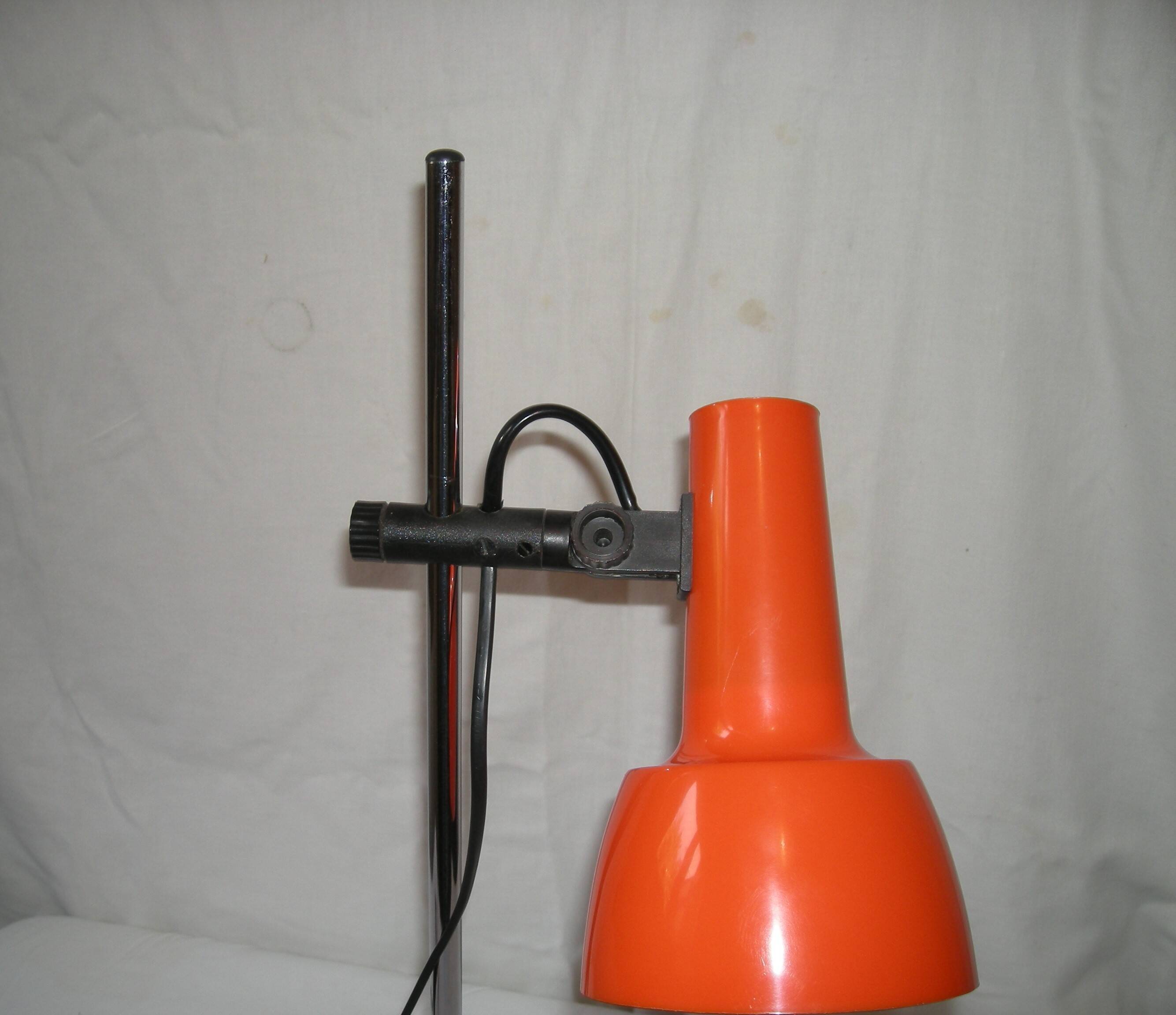 Orange lamp from the 70s
