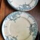 Lot of 6 old plates