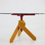 1980s Raul Barbieri Table and Stools for Rexite ,Italy