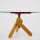 1980s Raul Barbieri Table and Stools for Rexite ,Italy