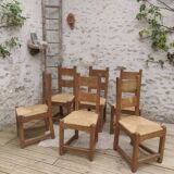 Oak chairs