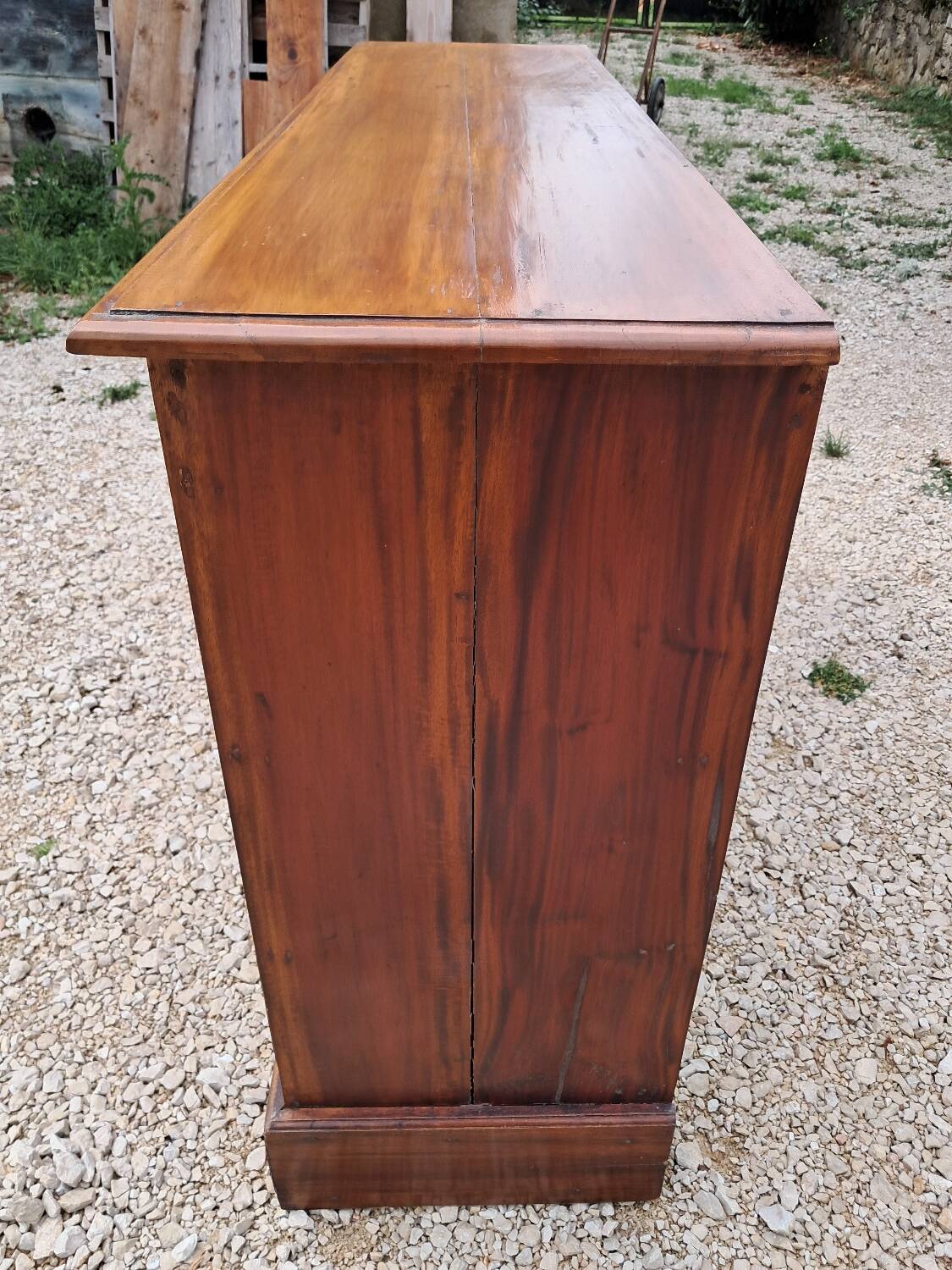 Commode grainetier 9 tiroirs vitrés