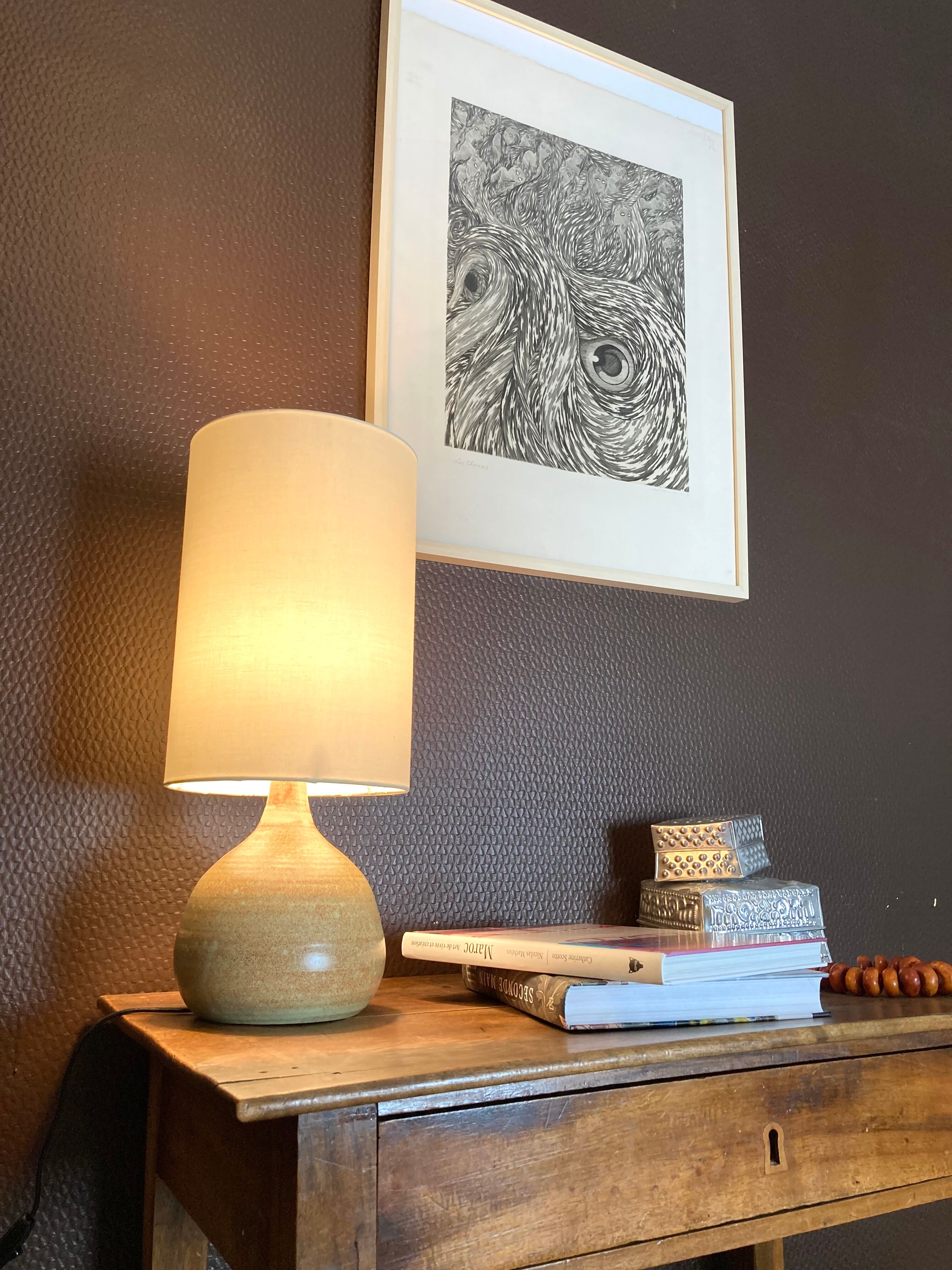 Vintage ceramic lamp