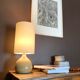 Lampe céramique vintage