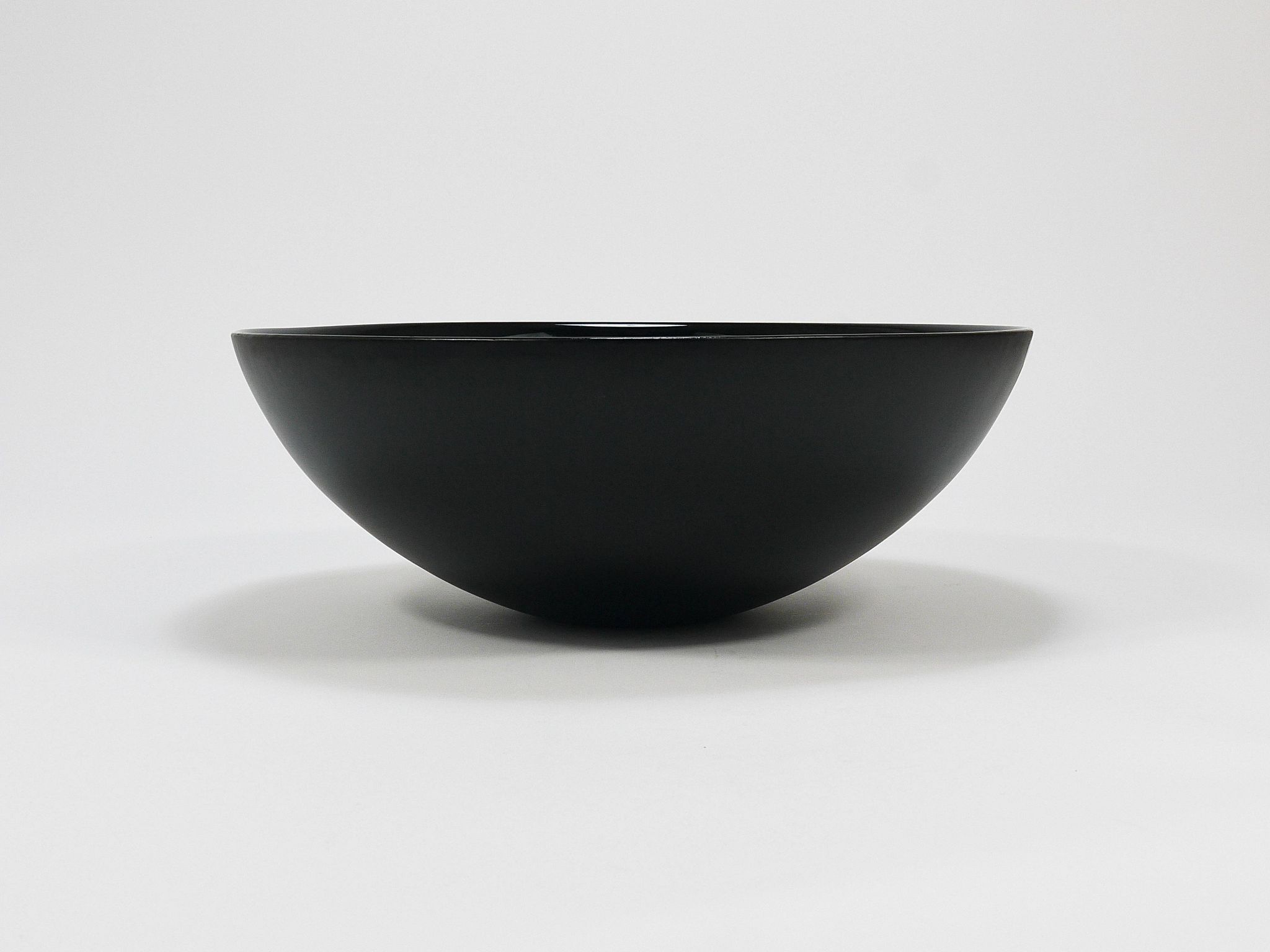 Grand Bol Centre Noir Riedel x Mesa Design, Post-Modernisme Italie, 1980