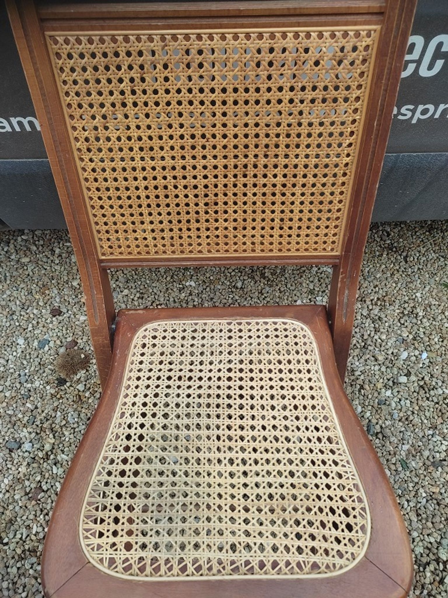 Folding chair wood
