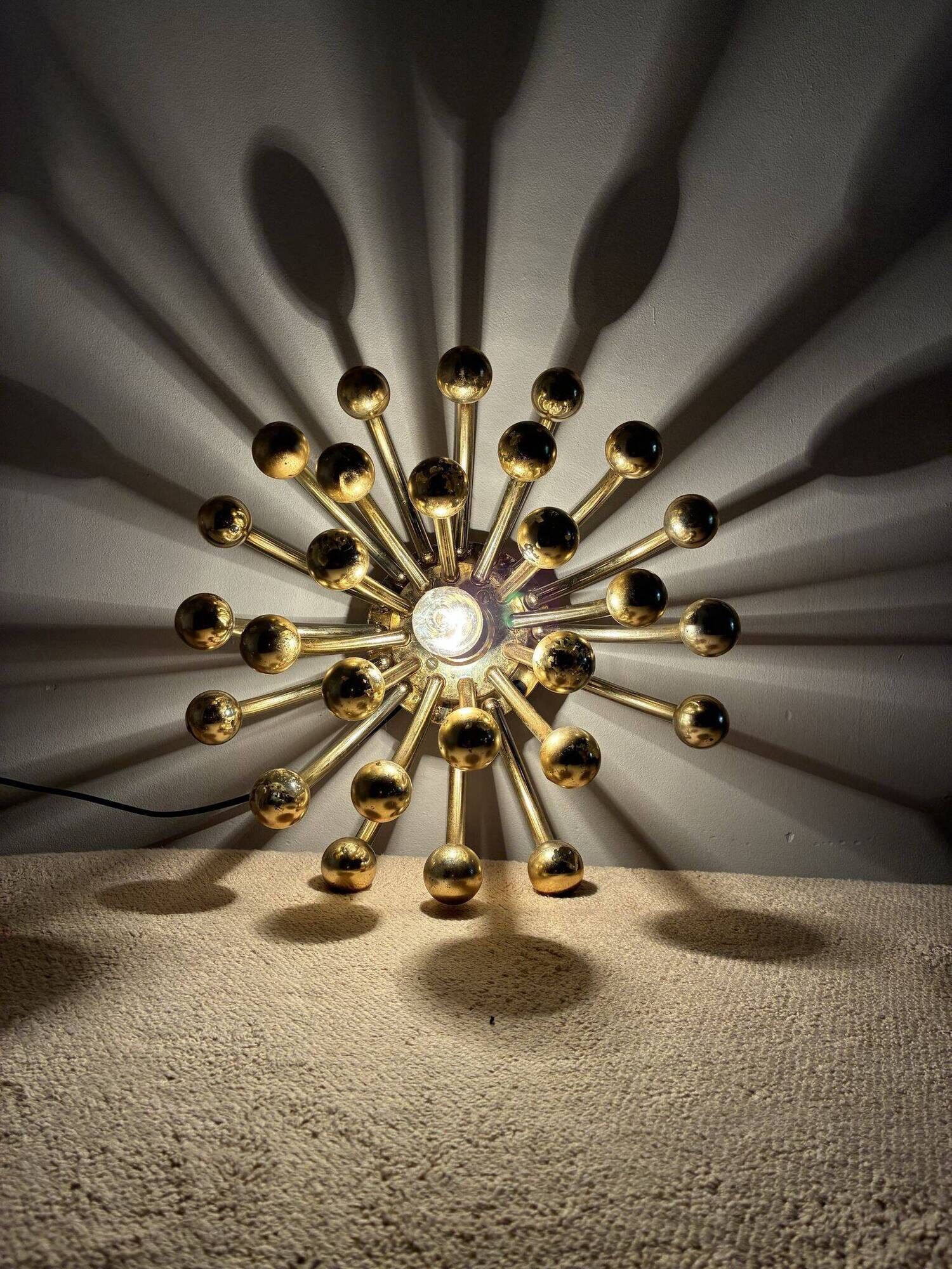 Pistillino lamp by Studio Tetrarch for Valenti Luce, 1970s