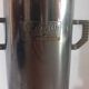 Yellow 1950s coffee pot porcelain and Bakelite selecta
