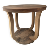 Round side table