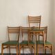 4 vintage chairs 60
