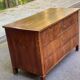 Vintage Louis Philippe walnut commode from the 19th century.