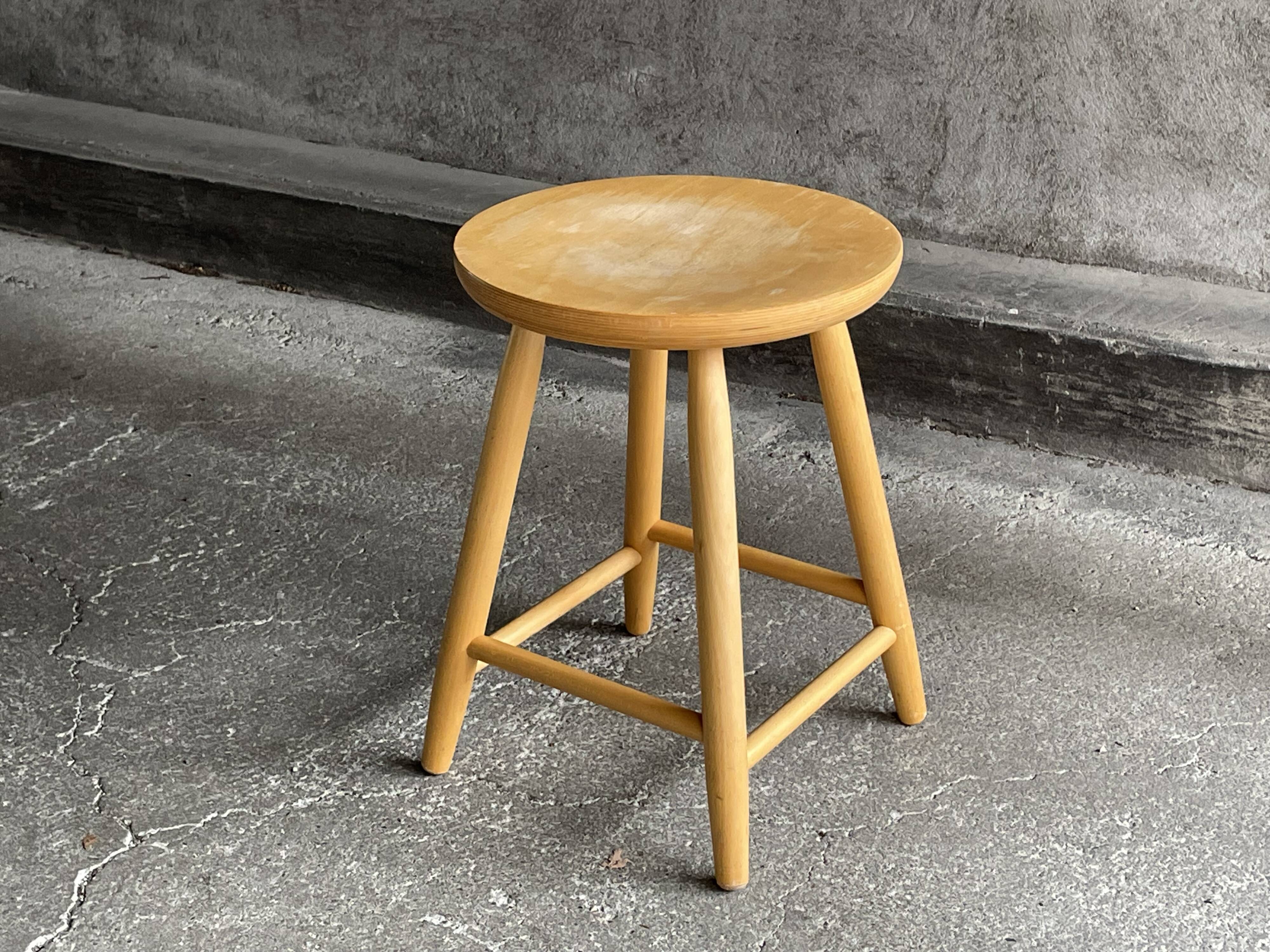 Vintage Scandinavian stool, 1960s