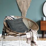 Grey Sahara cushion