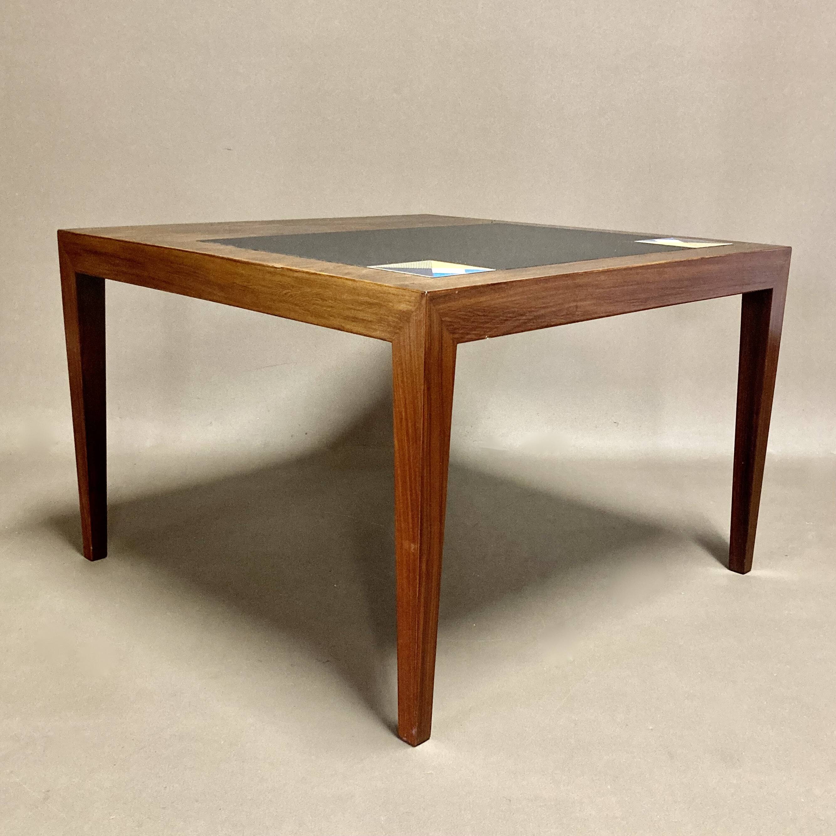 Scandinavian design coffee table from the 1950s, "Severin Hansen".