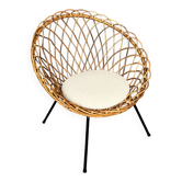 Fauteuil en rotin Rohe Nordwolde