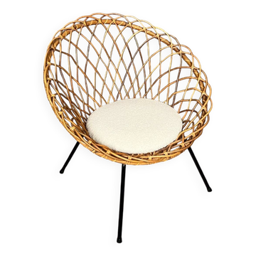 Fauteuil en rotin Rohe Nordwolde
