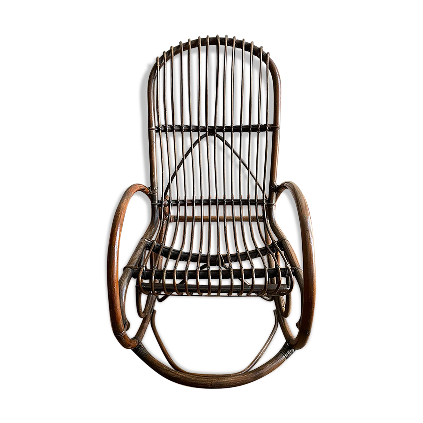 Rocking-chair rattan