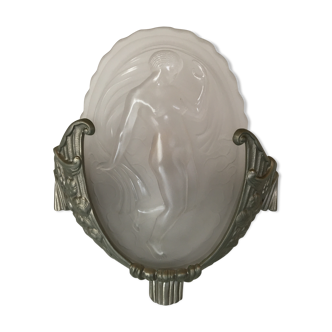 Lot de 2 appliques art déco Müller frères
