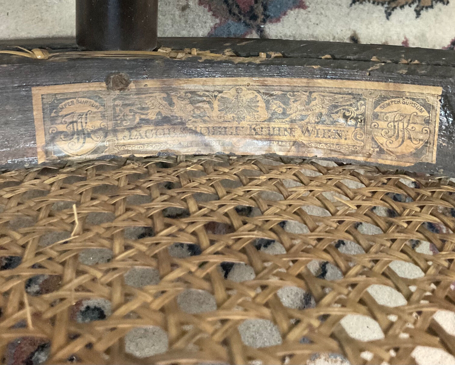 Pair of bistro chairs J&J Kohn early twentieth century