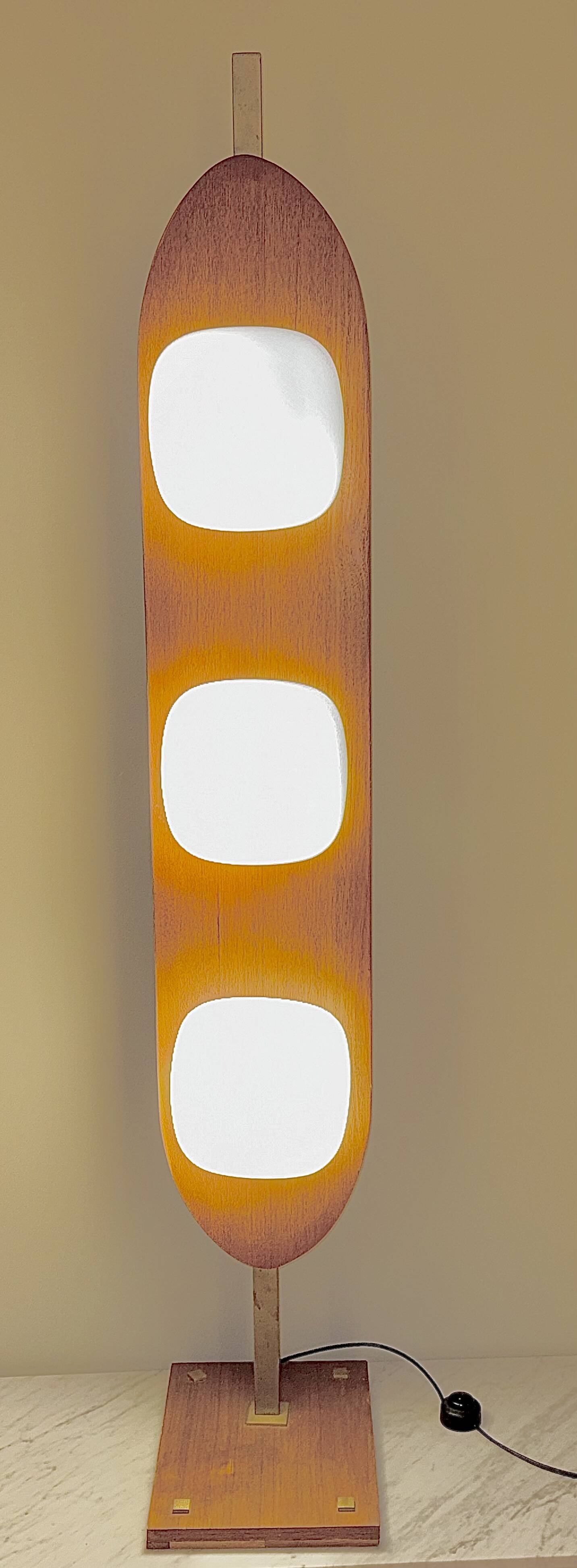 Surf Board Floor Lamp by Goffredo Reggiani - Icons of Vintage Design - Renovated