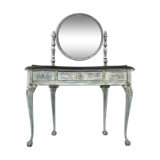 Antique dressing table in french provence style, Western Europe, circa 1910.