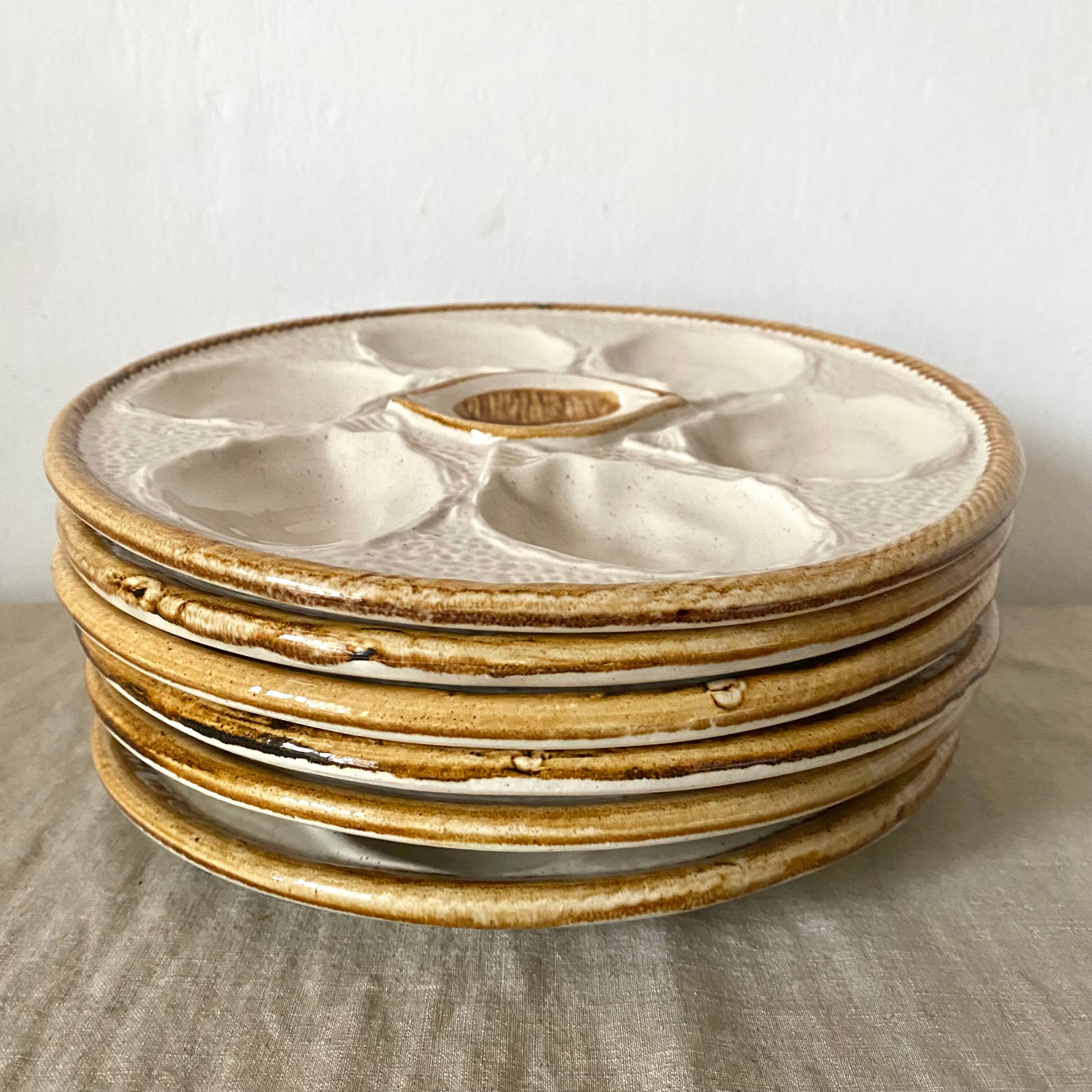 St Clement oyster plates