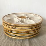 St Clement oyster plates