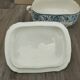 Gien soup tureen with tray / Retro/ Vintage