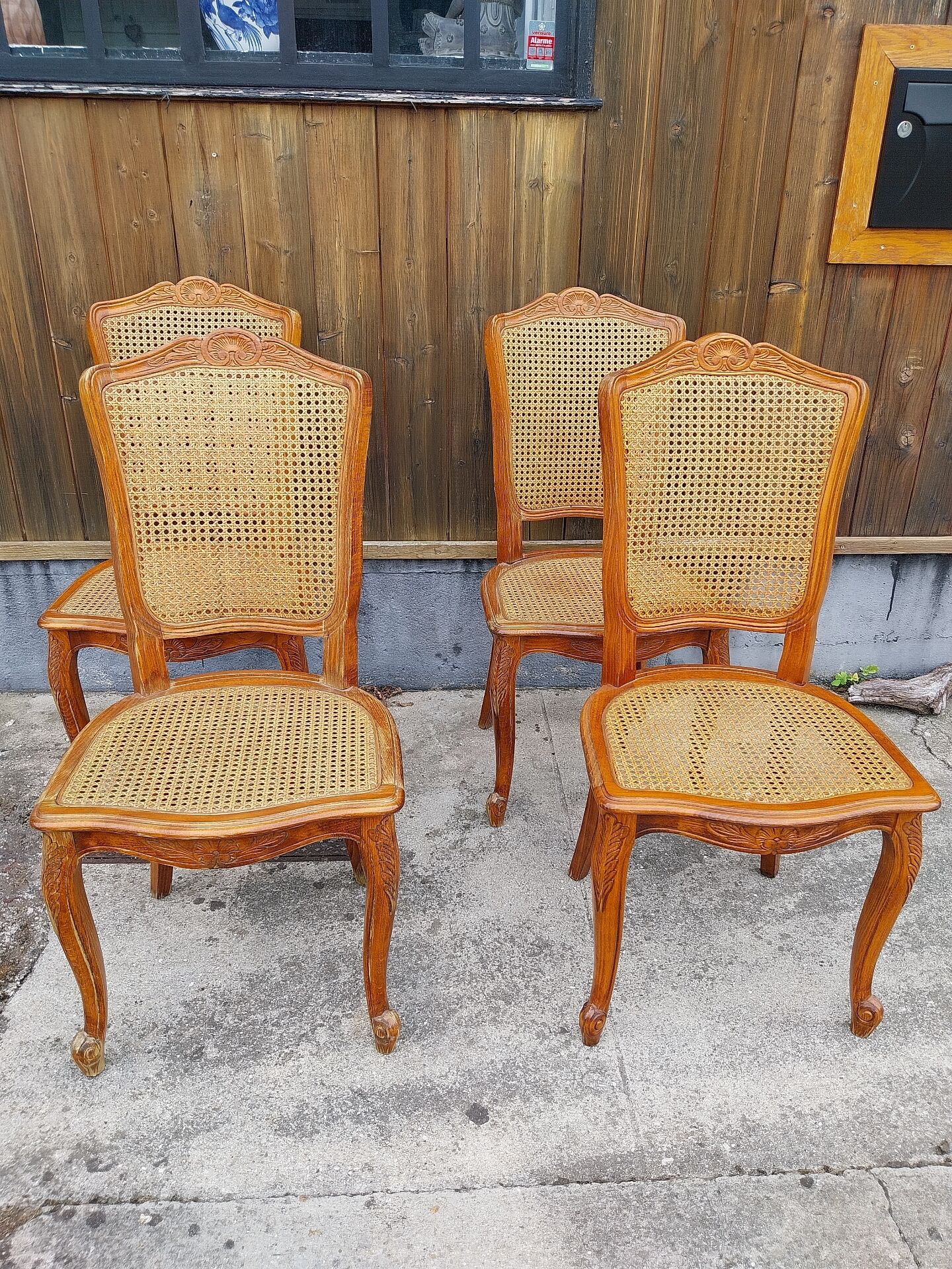 Lot de 4 chaises Baumann classique