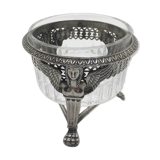Silver caviar pot