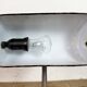 Vintage Green Enamel Banker Lamp, 1950s