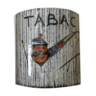 Pot à tabac années 50 numéroté