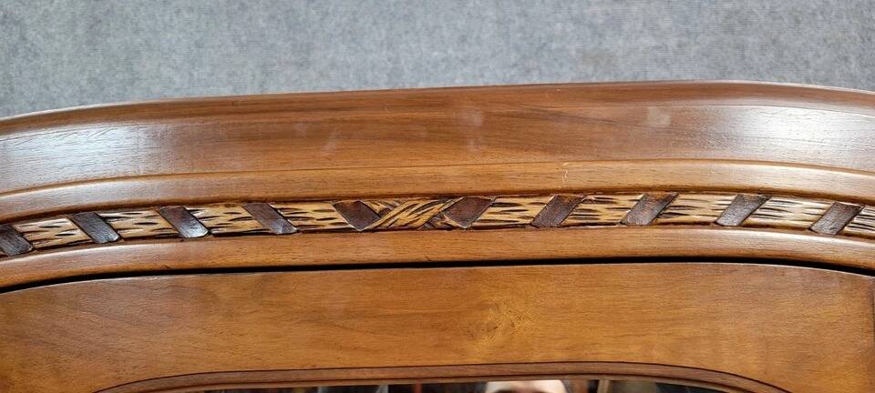 Art Deco period walnut armoire circa 1920-1940