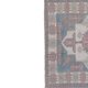 Vintage handmade Turkish rug 215x304 cm