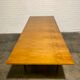 Vintage teak square extendable  dining table designed and manufactured by lübke,  1960s