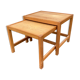 Tables in vintage pitchpin