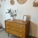 Commode en teck, années 60